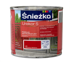 Farba antykorozyjna podkładowa Śnieżka Urekor S czerwona 200ml
