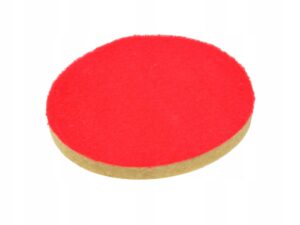 Filc polerski GEKO 125 mm z rzepem – do stali, szkła, drewna, G00319