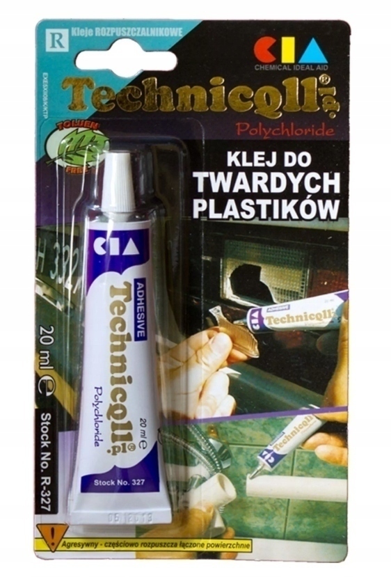 Klej do twardych plastików - 20ml - Technicqll 1 Klej do twardych plastików - 20ml - Technicqll