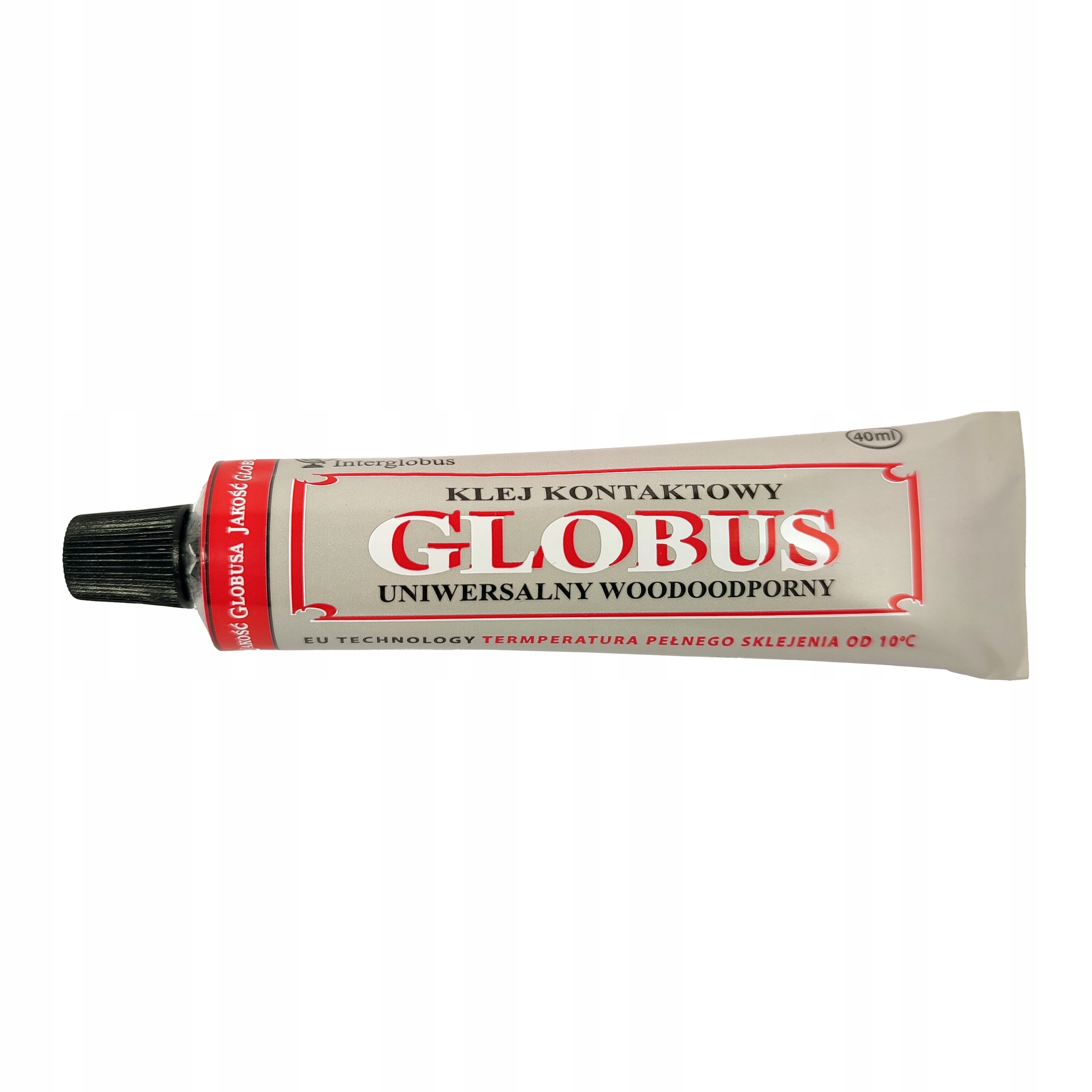 Klej kontaktowy GLOBUS wodoodporny uniwersalny 40ml 1 Klej kontaktowy GLOBUS wodoodporny uniwersalny 40ml