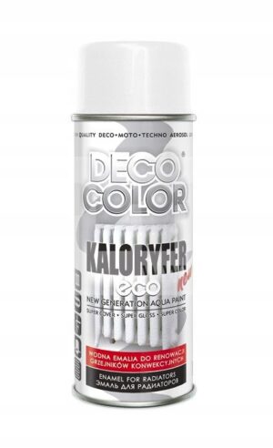 Lakier akrylowy do kaloryferów Spray 400ml -BIAŁY