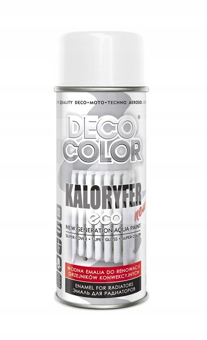 Lakier akrylowy do kaloryferów Spray 400ml -BIAŁY 1 Lakier akrylowy do kaloryferów Spray 400ml -BIAŁY