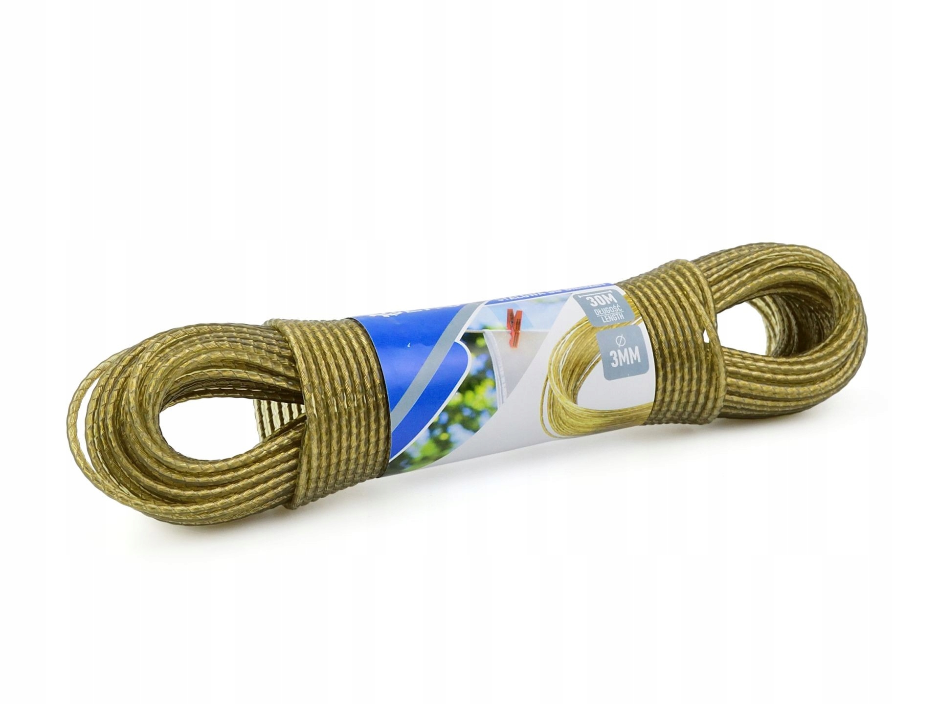 Linka stalowa powlekana 30m do bielizny – mocna, odporna 3mm 1 Linka stalowa powlekana 30m do bielizny – mocna, odporna 3mm