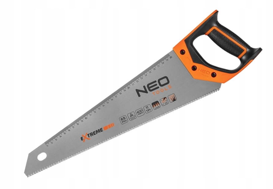 Piła płatnica NEO Tools 400mm | Hartowane zęby | 7 TPI | Do drewna 1 Piła płatnica NEO Tools 400mm | Hartowane zęby | 7 TPI | Do drewna