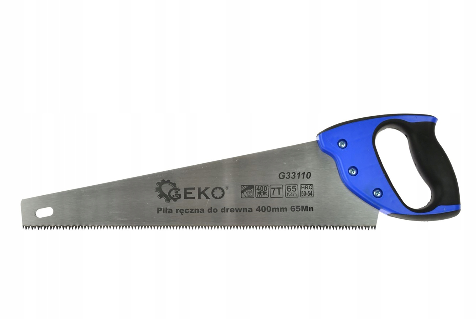 Piła ręczna do drewna Geko 400mm 65Mn 2 Piła ręczna do drewna Geko 400mm 65Mn - obrazek 2