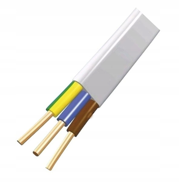 Przewód instalacyjny YDYP żo 3x1,5 mm 750V - 1 metr 1 Przewód instalacyjny YDYP żo 3x1,5 mm 750V - 1 metr
