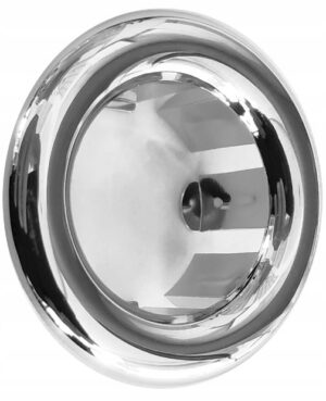 Rozeta otworu przelewowego umywalki fi25mm CHROM D