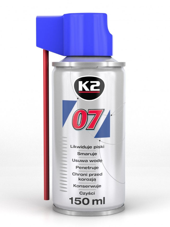 Smar wielofunkcyjny, odrdzewiacz K2 07 150 ML 1 Smar wielofunkcyjny, odrdzewiacz K2 07 150 ML