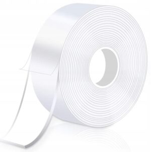 Taśma NANO dwustronna bezbarwna, wielokrotnego użytku 3m x 30mm, mocna