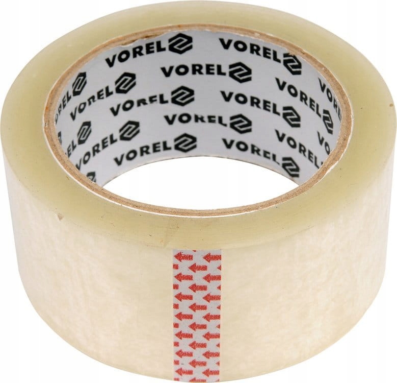 Taśma pakowa, bezbarwna PP 48mm/60m - VOREL 1 Taśma pakowa, bezbarwna PP 48mm/60m - VOREL
