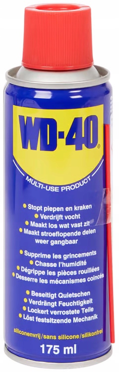 WD-40 175 ml ze słomką wielofunkcyjny preparat smarujący i zabezpieczający 1 WD-40 175 ml ze słomką wielofunkcyjny preparat smarujący i zabezpieczający