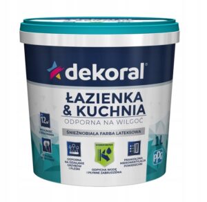 Dekoral Łazienka & Kuchnia - na wilgoć 3L