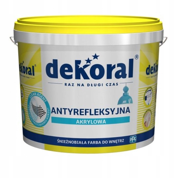 Dekoral Polinak do ścian i sufitów 1L Biały 1 Dekoral Polinak do ścian i sufitów 1L Biały