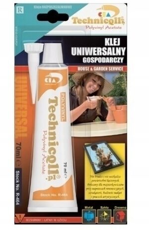 Klej uniwersalny gospodarczy - 70ml - Technicqll