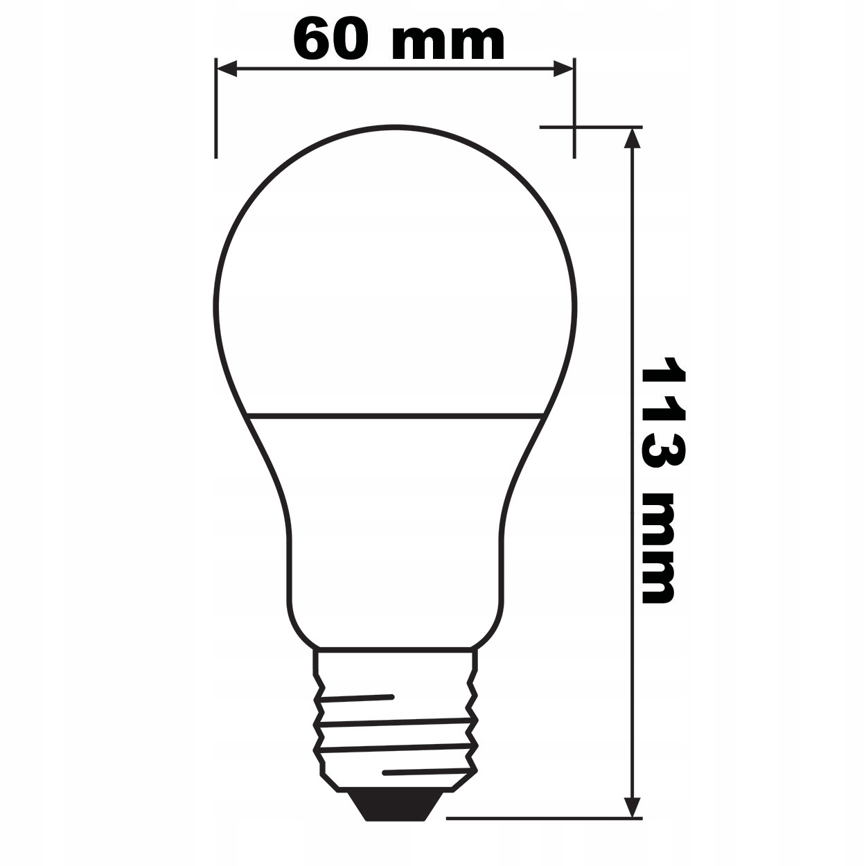 OSRAM Żarówka kulka LED E27 8,5W=60W 806lm 2700K barwa ciepła 4 OSRAM Żarówka kulka LED E27 8,5W=60W 806lm 2700K barwa ciepła - obrazek 4