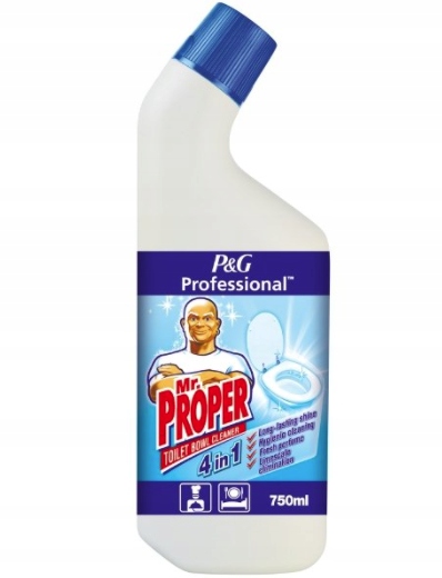Preparat do czyszczenia toalet Mr. Proper 750 ml 1 Preparat do czyszczenia toalet Mr. Proper 750 ml