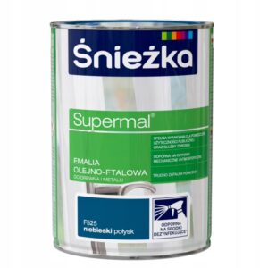 Śnieżka Supermal olejno-ftalowa 800ml Niebieski