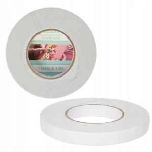 Taśma Dwustronna Piankowa Mocna 18mm x 10m Gruba