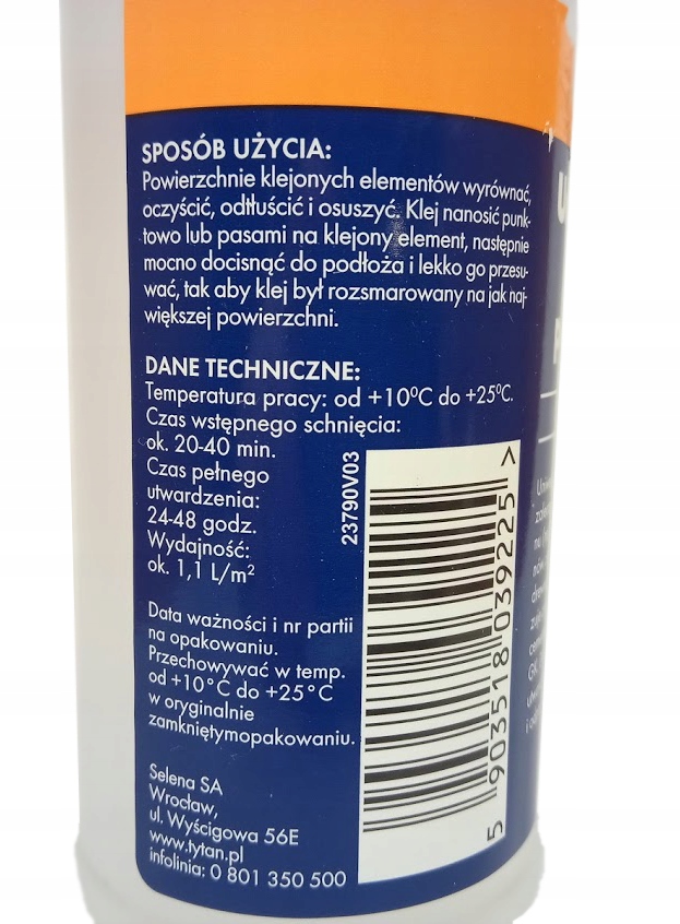 Uniwersalny klej polimerowy SELENA, 450ml 3 Uniwersalny klej polimerowy SELENA, 450ml - obrazek 3