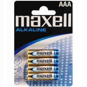 Bateria AAA / LR03 Maxell Alkaline - 4szt.