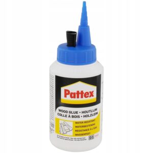 Klej do drewna D3 wodoodporny, bezbarwny, bardzo mocny 250 g Pattex