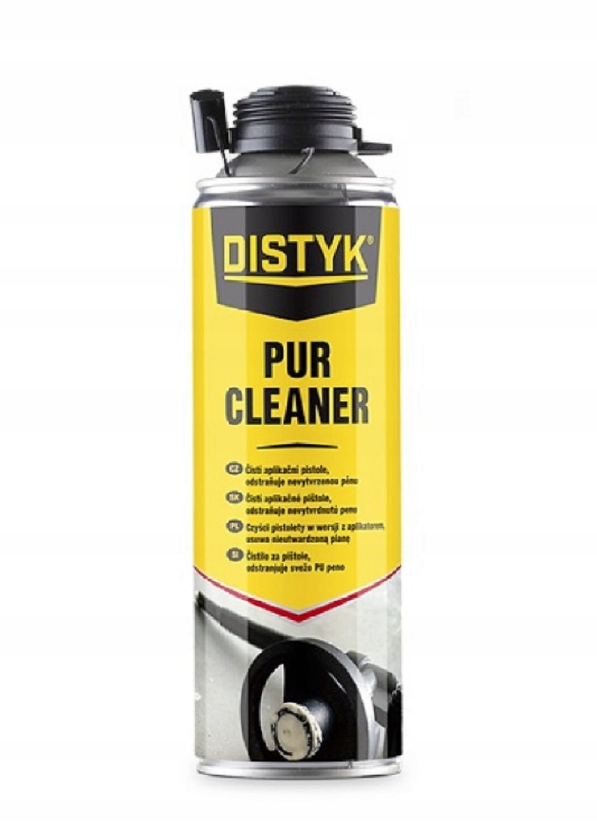 Czyścik do Pianki Poliuretanowej 500ml - DISTYK Mocny 1 Czyścik do Pianki Poliuretanowej 500ml - DISTYK Mocny