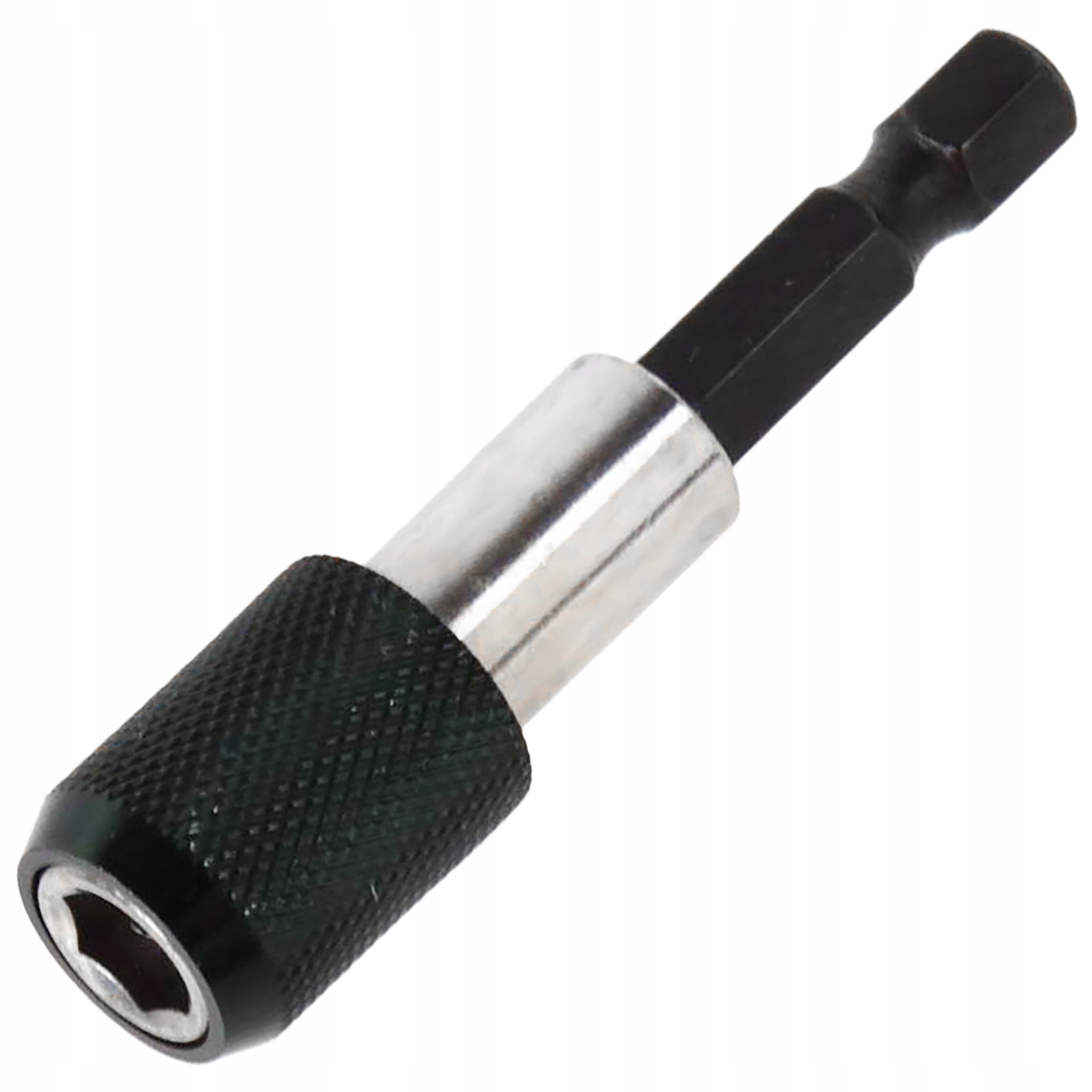 Uchwyt magnetyczny bitów z klipsem 1/4" 60mm 2 Uchwyt magnetyczny bitów z klipsem 1/4" 60mm - obrazek 2