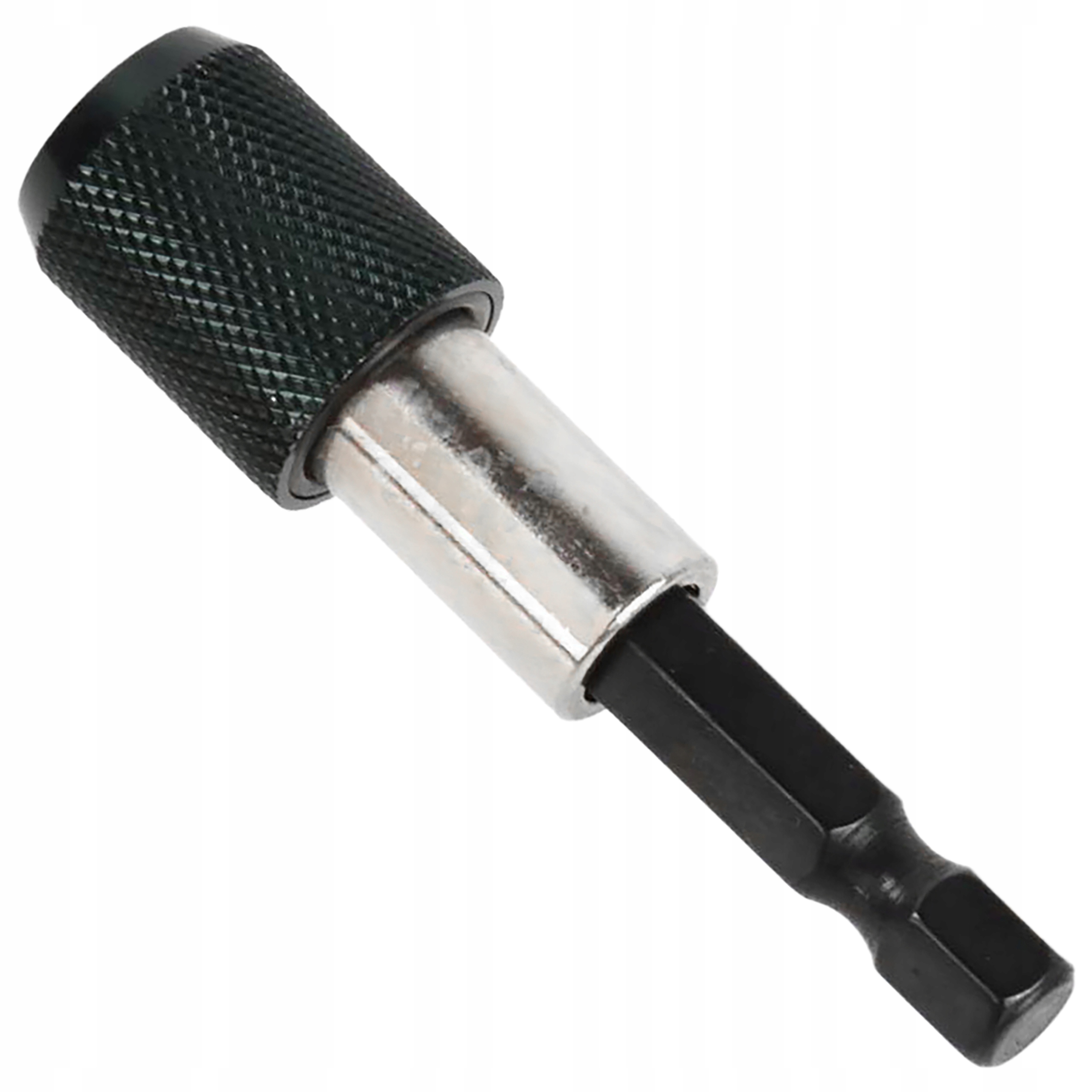 Uchwyt magnetyczny bitów z klipsem 1/4" 60mm 3 Uchwyt magnetyczny bitów z klipsem 1/4" 60mm - obrazek 3