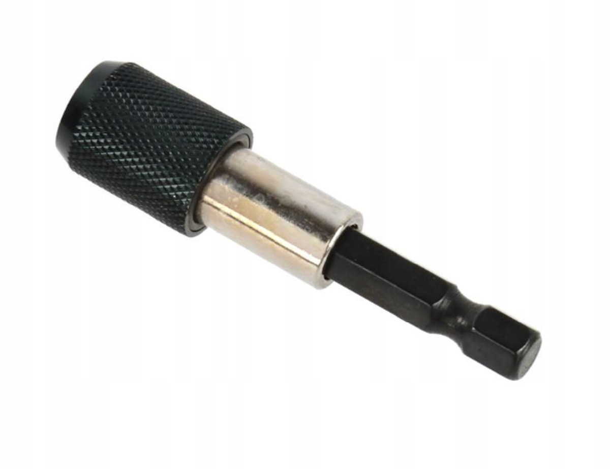 Uchwyt magnetyczny bitów z klipsem 1/4" 60mm 6 Uchwyt magnetyczny bitów z klipsem 1/4" 60mm - obrazek 6