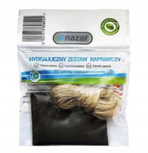 Zestaw hydrauliczny naprawczy pasta 25g i pakuły lniane 3g