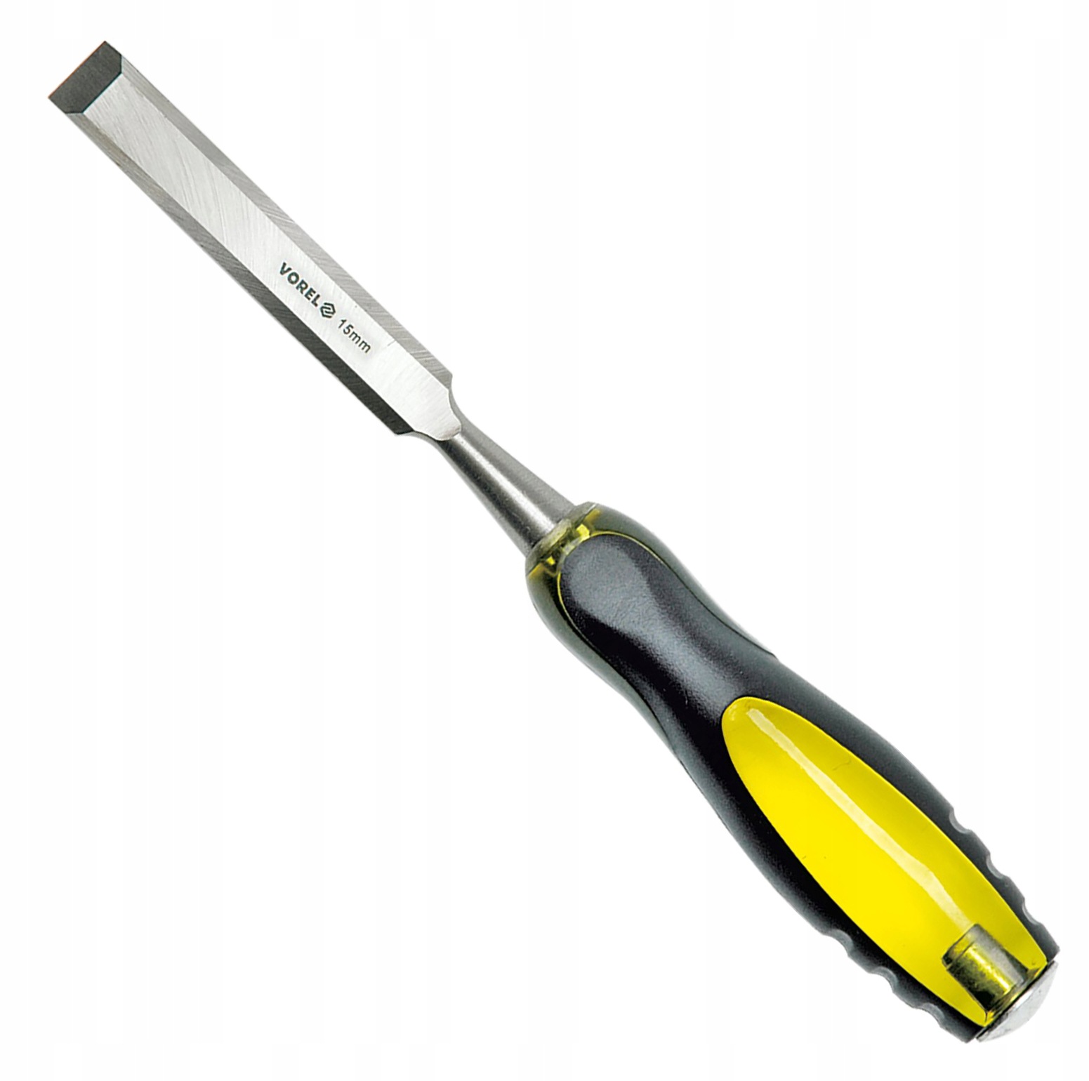 Dłuto stolarskie do drewna 14 mm z metalową wkładką do pobijania 1 Dłuto stolarskie do drewna 14 mm z metalową wkładką do pobijania