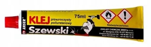 Klej poliuretanowy Anser 75ml do butów filcu szewski uniwersalny 2 Klej poliuretanowy Anser 75ml do butów filcu szewski uniwersalny - obrazek 2