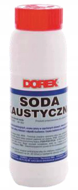 Soda kaustyczna DOREX granulki 1kg udrażniacz rur 2 Soda kaustyczna DOREX granulki 1kg udrażniacz rur - obrazek 2