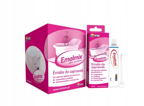 Emalia zaprawkowa Farba do wanny, umywalki, pralki 1 10501951770