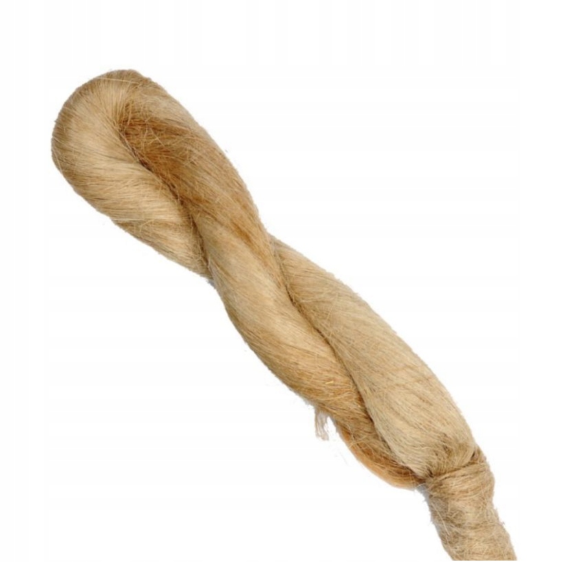 Pakuły lniane, konopie - warkocz 100gr 1 10905738442