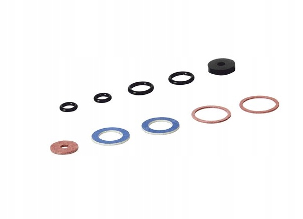 Zestaw uszczelek do baterii - komplet 10 sztuk 1 10927236863