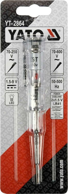 Próbnik napięcia 70-250 V - YATO 3 11732678270