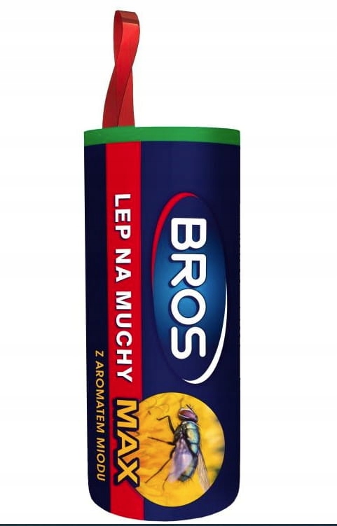 Lep na muchy, taśma, okrągły - BROS 1 11732678588