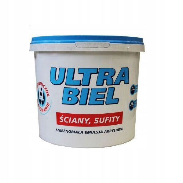 Śnieżka ULTRA BIEL do ścian i sufitów 3L Biały 1 12215085888