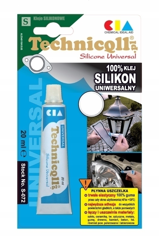 Silikon Uniwersalny Biały 20ml - Technicqll 1 12239595837