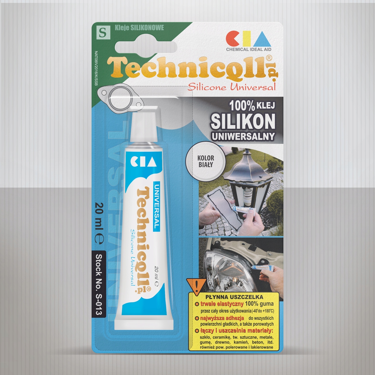 Silikon Uniwersalny Biały 20ml - Technicqll 2 12239595837