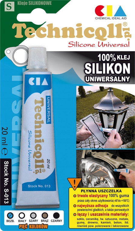 Silikon Uniwersalny Biały 20ml - Technicqll 4 12239595837