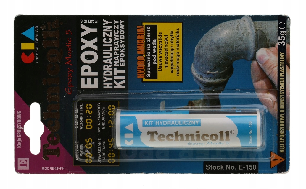 Kit Hydrauliczny Epoksydowy 35g - Technicqll E-150 2 12389458093
