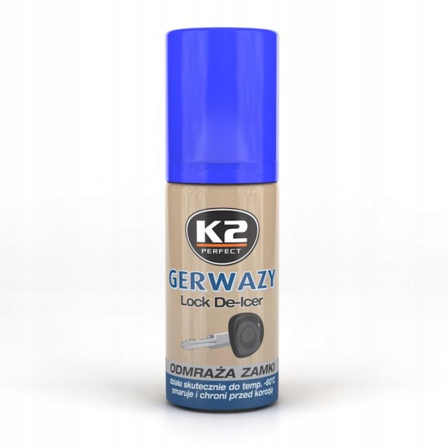 Odmrażacz do zamków Gerwazy -60st. 50ml 2 12389462808