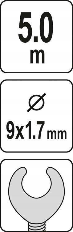 Spirala do czyszczenia kanalizacji, Żmijka 5m/9mm 4 12541351117