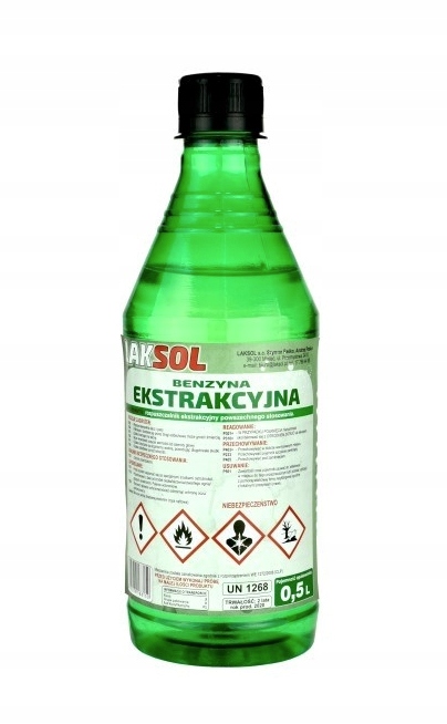 Benzyna ekstrakcyjna niskoaromatyczna Laksol 500ml 1 12560868818