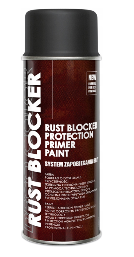 Lakier na rdzę Deco Color 4w1 400 ml czarny 1 12632034697