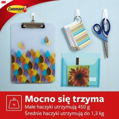 Command Designer,samoprzylepne 2 haczyki- 2 x1,3kg 5 13006292781