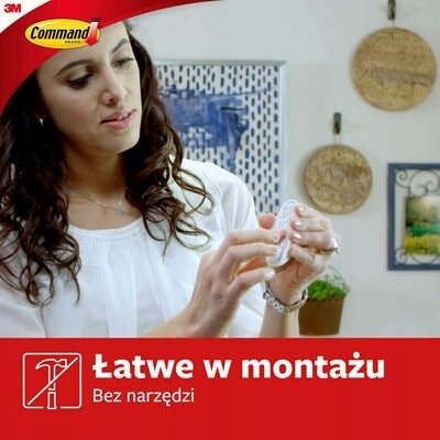 Command Designer,samoprzylepne 2 haczyki- 2 x1,3kg 6 13006292781
