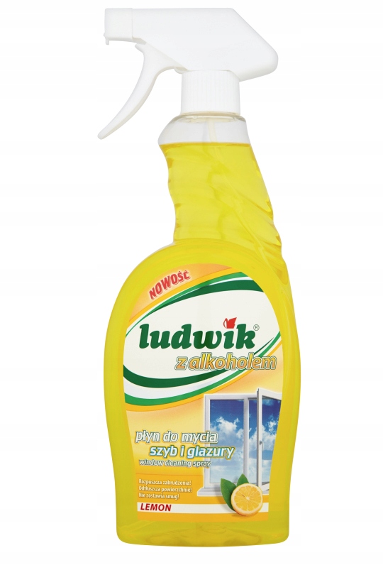 Płyn do szyb i luster Ludwik 0,75l z alkoholem 1 13166808214